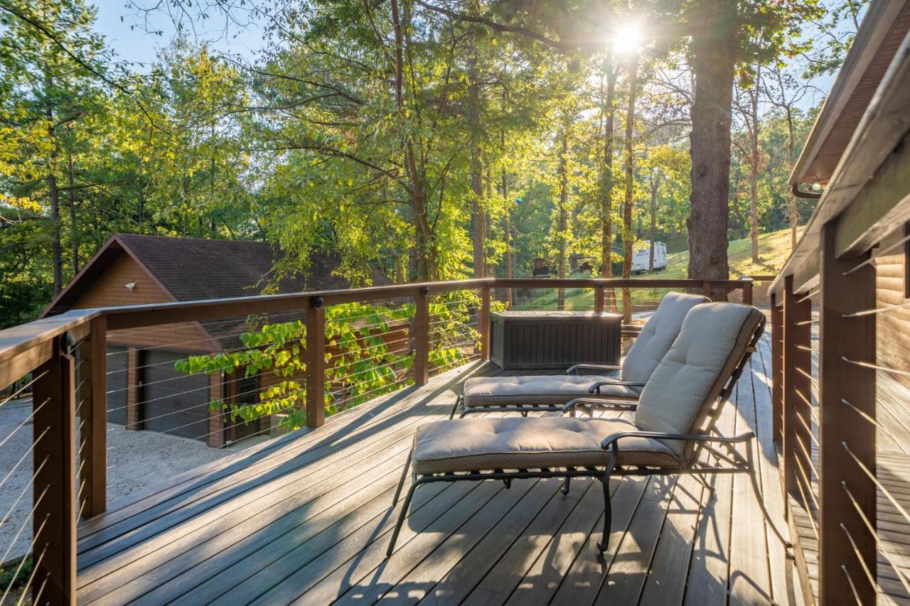 Luxury Rock Creek Cabin W Deck By Lake Hamilton Hot Springs Exterior foto