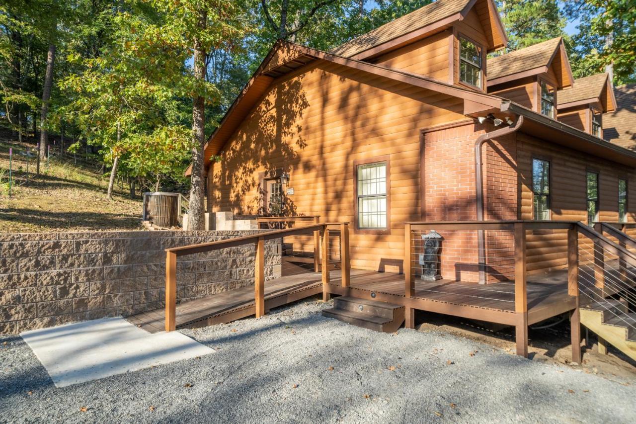 Luxury Rock Creek Cabin W Deck By Lake Hamilton Hot Springs Exterior foto